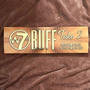W7 Buff Take 2 Eyeshadow Palette - Gold and Brown Shades